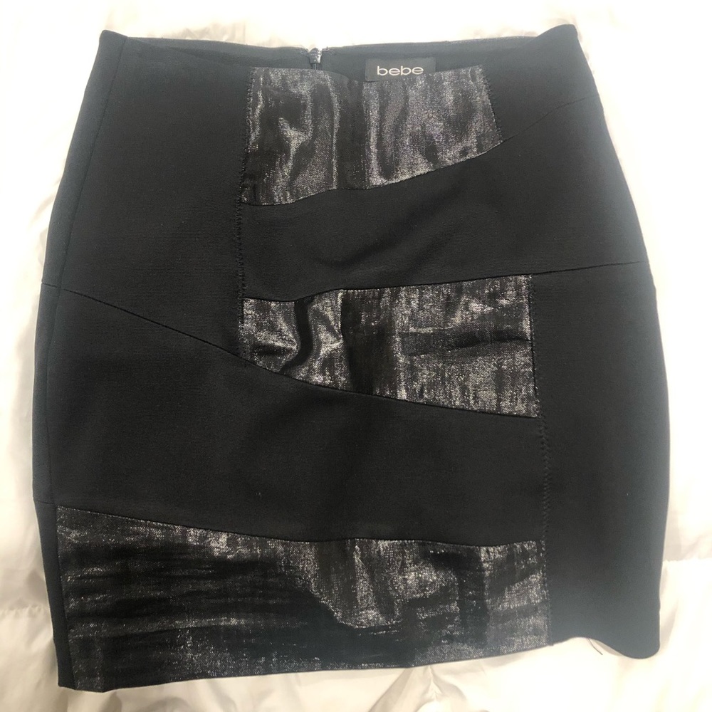 BEBE black skirt